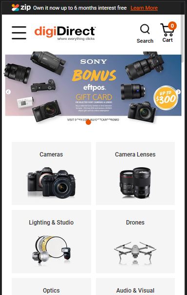 DigiDirect - best camera shop online in Australia