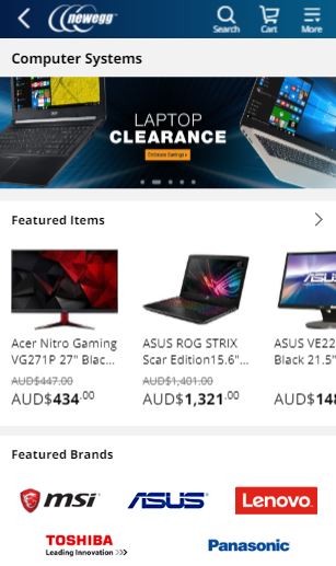 NewEgg - best website to buy computers