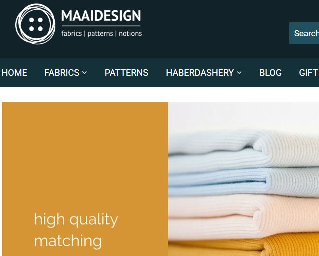 MaaiDesign is where you buy apparel fabric online