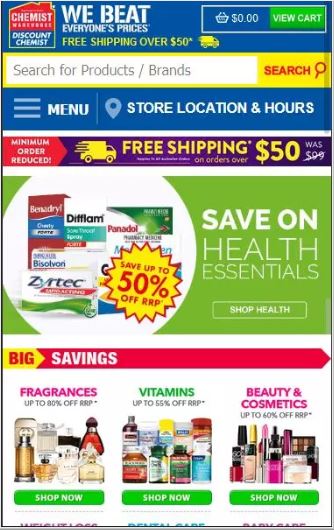 ChemistWarehouse - cheap online pharmacy