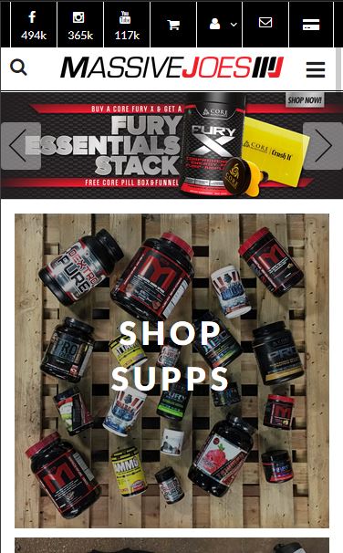 MassiveJoes - best online supplement store Australia